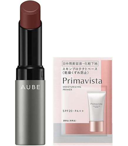 Amazon | AUBE(オーブ) なめらか質感ひと塗りルージュRS24 +おまけ付