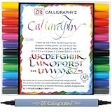 呉竹(Kuretake) 水性ペン ZIG カリグラフィーII 12色 TC-3100/12V