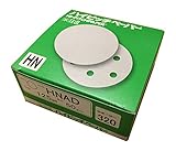 三共理化学 ハイピッチペーパー HNAD マジック式研磨紙 Φ125mm 円形型ディスク穴なし 50枚入り #320
