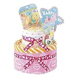 B ロディ おむつケーキ2段 ピンク RRO-10P