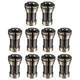 SONONIA 合金　彫刻機　トリミング機　チャック　高強度　トリミングコレット　交換用　 6.35mm（1/4 インチ）　１０個入り