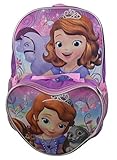 Disney Sofia the First Girl's Large 16" Backpack with Detachable Lunchbox [並行輸入品]