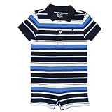 (ポロ ラルフローレン チルドレンズウェア) POLO RALPH LAUREN CHILDRENSWEAR ベビー 男の子 ショートオール Striped Cotton Polo Shortall 