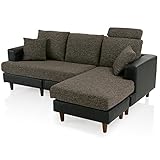 LOWYA （ロウヤ） ソファー ポケットコイル レイアウト自在 3人掛け ブラウン ブラック おしゃれ 新生活