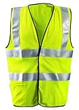 Occunomix Occulux Flame Resistant Vest Mesh L Yellow by Occunomix