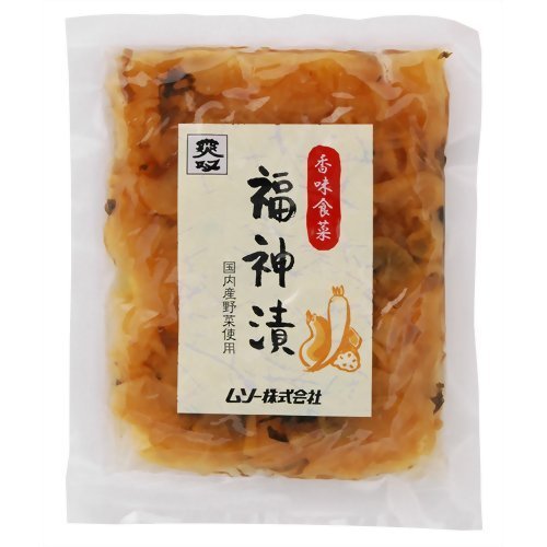 【49%OFF】【336円】 ムソー 国内産野菜使用 着色料・保存料不使用 福神漬 100g