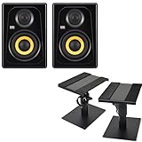 スタジオ モニター スピーカー パワード KRK KREATE 3 STUDIO MONITOR (ペア) + MOS-35 (ペア)