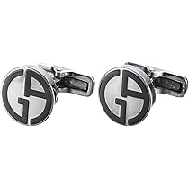 Giorgio Armani カフリンクス メタル製 Amazon.co.jp: (ジョルジオ・アルマーニ) GIORGIO ARMANI カフス