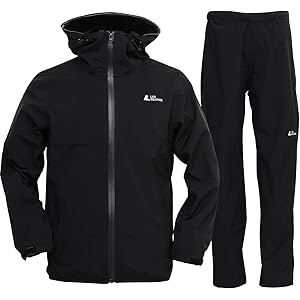 [ラドウェザー] レインコート 耐水/透湿 20,000mm/20,000g/m2 上下セット レインウェア/レインスー…