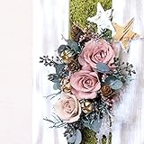 A plus floral art アンティークフレーム アレンジ Venster フェンスター 長方形 プリザーブドフラワー インテリア 壁掛け クリスマス