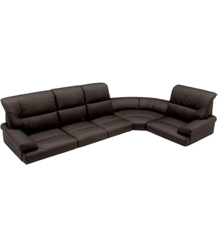 Amazon.co.jp: ローソファー コーナーソファー 4人掛け レザー ロー