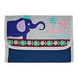 (ポエティック)POETIC じゃばら母子手帳ケース 2801 マルチケース キャラクター アントン(ゾウ) F