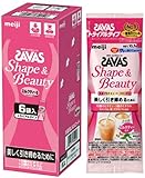 ザバス(SAVAS) シェイプ&ビューティ ミルクティー風味 トライアルタイプ10.5g×6袋 プロテイン ソイ 明治