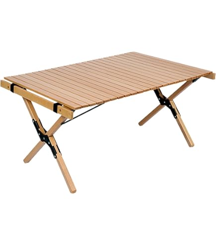Amazon.co.jp: フォールディングテーブル ロールトップWood 9060