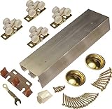 138F Sliding Bypass Door Hardware (48" 2 Door System) [並行輸入品]