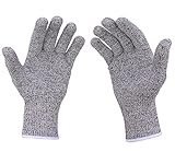 NKTM 防刃手袋 アウトドア、運転、大工、バラの剪定、DIY、地震救援防災などに最適 耐切創 L