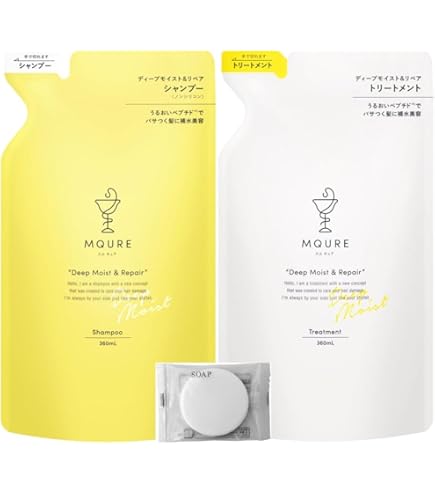 Amazon | エムキュア ディープモイスト＆リペア シャンプー 詰め替え