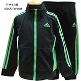 adidas アディダス ベビー ベビー服 ジャージ 上下セット - デザインB/24M＝85～90cm