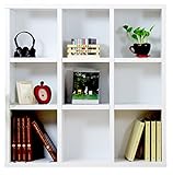 本棚 1010 ホワイト 幅110 奥行30 高さ110cm 木製 L1