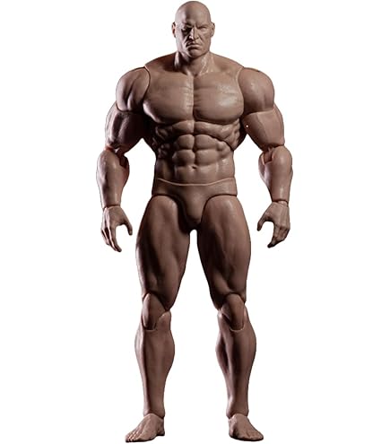 Amazon.co.jp: HiPlay ADM 1/12 男性 筋肉型 素体 コミックボディ 超