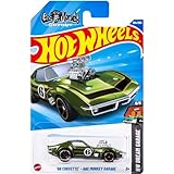 Hot Wheels '68 コルベット ガスモンキー ガレージ グリーン HW ドリームガレージコレクション 5/5 134/250