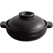 Amazon | 中川政七商店 かもしか道具店 土鍋 ふつう ブラック [HD3140