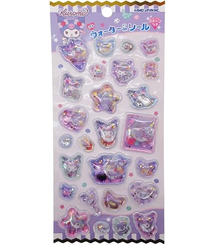 海外限定 3D シール もちもち ぷっくり ステッカー　クロミ ぷくぷく 楽天市場】ぷくっとシール サンリオ クロミ 4964694409739