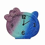 RaiFu 減圧おもちゃシミュレーションクロック ゆっくり上昇する おもちゃ クリエイティブ スクワッシュベント おもちゃ キッズおもちゃ ギフト PU製 星空の色