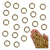 ファイ二エ カラビナ 丸 ゴールド 25ｍｍ 20個 サークル リング 金具 キーリング キーホルダー ナスカン アクセサリー ハンドメイド パーツ BD4184