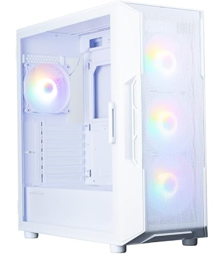 Amazon | ZALMAN i3 NEO TG White ミドルタワー型PCケース フロント