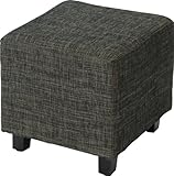 不二貿易 玄関 シンプル スツール ファブリック ブラウン 81917