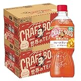 サントリー クラフトボス 世界のTEA フルーツティーエード ピーチ＆マンゴー 600ml×2ケース/48本 紅茶