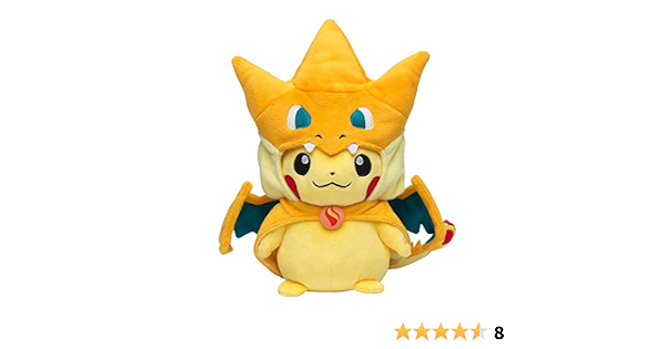 安いそれに目立つ 輸入品日本向け ポケモンセンターオリジナル ぬいぐるみ メガリザードンyのポンチョを着たピカチュウ 在庫有 Insfatima Com Ar