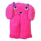 Extra Large 54x30 Velour Hooded Towel, Poodle, Frenchie Mini Couture by Frenchie Mini Couture