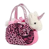Aurora World Fancy Pals Wild Lace Pet Carrier, Pink [並行輸入品]