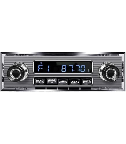 Amazon.co.jp: 1 Din カーラジオ MP3 プレーヤー クラシックカー
