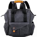 Hap Timマザーズバッグ リュック 大容量 防水多機能 ベビーバッグ ママのバックパック　旅行(5279darkgray)