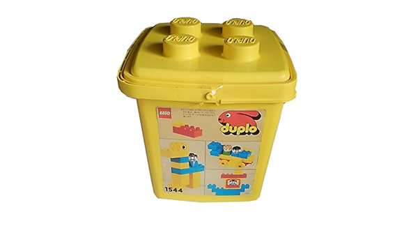 Amazon レゴ デュプロ Duplo 黄色いバケツ 1544 ブロック おもちゃ