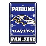 Baltimore Ravens NFL「ファンゾーン"駐車場サイン12 " x 18 "