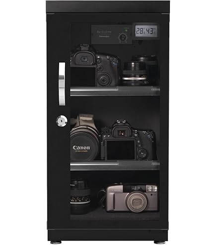 Amazon | Re:CLEAN 80L 防湿庫 日本製ペルチェ採用 日本製アナログ湿度