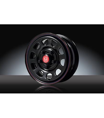 Amazon | 【デイトナスタイル】デイトナブラックスチール14x5.0 +42 4