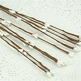 10pcs 40 cm Bud人工Branches Flower鉄ワイヤウェディングデコレーションDIYスクラップブック装飾花輪フェイク花 One Size ホワイト SEDFGJ3273406071