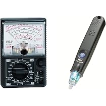 Amazon | HIOKI(日置電機) 3030-10 アナログテスター & 3481 検電器 