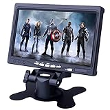 Kuman 7インチ(1024x600) 1080P HDMI 小型モニター Raspberr...