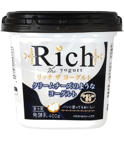 Amazon | 共進牧場 リッチ ザ ヨーグルト 400g | 共進牧場 | プレーン