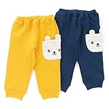 Piccolo(ピッコロ) 長丈パンツ (70～90cm) キムラタンの子供服 (34411-164) ネイビーブルー 90