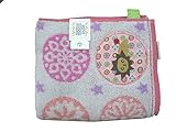 日繊商工 monumonu cute モヌカレイド フェイスタオル ピンク MNC-8003