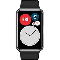 HUAWEI WATCH FIT Smartwatch with 1.64 inch Vivid AMOLED Display, 10 Days  Battery Life, 96 Workout Modes, Built-in GPS, 5ATM, SpO2 Detection, Heart  Rate and Sleep Monitoring - Black: Smartwatches: Amazon.com.au