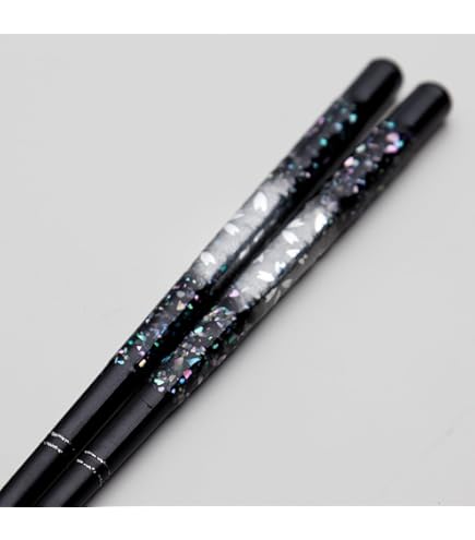 若狭塗箸 本漆•螺鈿箸25cm 玲瓏 伝統工芸若狭塗箸（螺鈿）桐箱入り – 若狭塗箸 船商