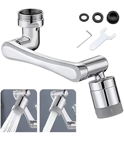 Amazon | 回転式蛇口 シャワー蛇口 水栓ノズル 洗面台 蛇口